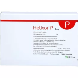 HELIXOR P ampulas 5 mg, 50 gab