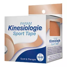 KINESIOLOGIE Sport Tape 5 cmx5 m bēšs, 1 gab