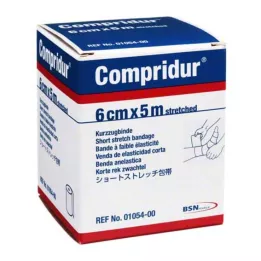 COMPRIDUR Kompresijas pārsējs 6 cmx5 m, 1 gab