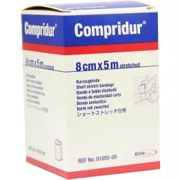 COMPRIDUR Kompresijas pārsējs 8 cmx5 m, 1 gab