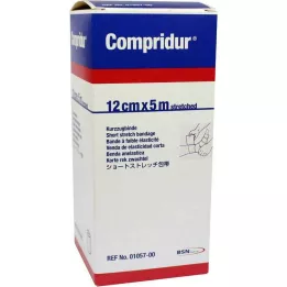 COMPRIDUR Kompresijas pārsējs 12 cmx5 m, 1 gab