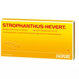STROPHANTHUS HEVERT Ampulas, 10 gab