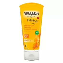 WELEDA Calendula Wash Lotion & Šampūns, 200 ml