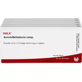 AURUM/BELLADONNA kompozīcijas ampulas, 50X1 ml
