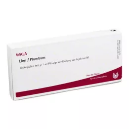 LIEN/PLUMBUM Ampulas, 10X1 ml