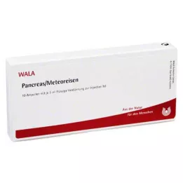 PANCREAS/METEOREISEN Ampulas, 10X1 ml