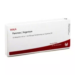 PANCREAS/ARGENTUM Ampulas, 10X1 ml