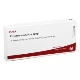 PERIODONTIUM/SILICEA sast. ampulas, 10X1 ml