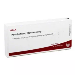 PERIODONTIUM/STANNUM sast. ampulas, 10X1 ml