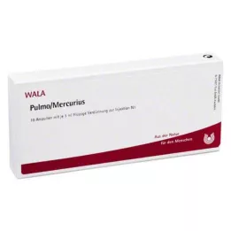 PULMO/MERCURIUS Ampulas, 10X1 ml