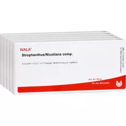 STROPHANTHUS/NICOTIANA kompozīcijas ampulas, 50X1 ml