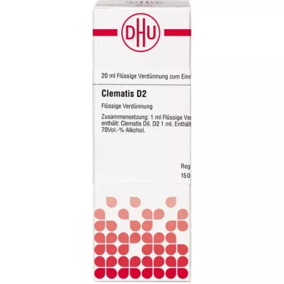 CLEMATIS D 2 Atšķaidījums, 20 ml