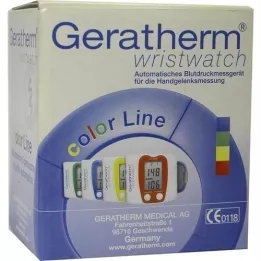 GERATHERM Blood Dr.Messg.Hand.dig.Wrist Pulkstenis zils, 1 gab
