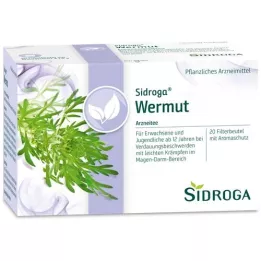 SIDROGA Vērmeļu tējas filtru maisiņi, 20X1,0 g