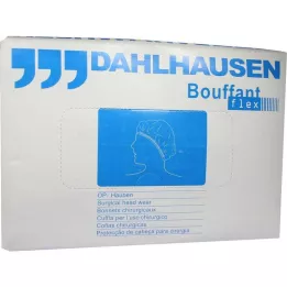 OP-HAUBE Bouffant Flex zaļš, 100 gab