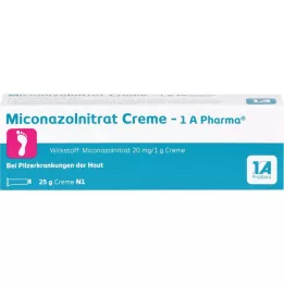 MICONAZOLNITRAT Cream-1A Pharma, 25 g