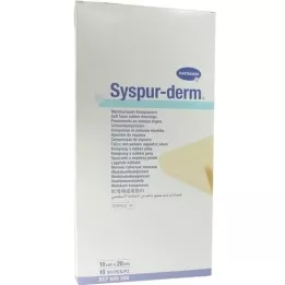 SYSPUR-DERM 10x20 cm mīksto putu kompreses, 10 gab