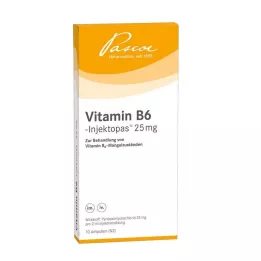 VITAMIN B6-INJEKTOPAS 25 mg šķīdums injekcijām, 10X2 ml