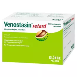 VENOSTASIN retard 50 mg ilgstošas darbības cietā kapsula, 200 gab