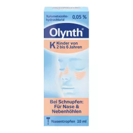 OLYNTH 0,05% bērniem deguna pilieni, 10 ml
