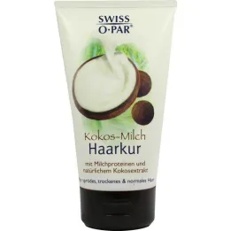 Kokosriekstu piena matu kopšanas līdzeklis Swiss O Par, 150 ml
