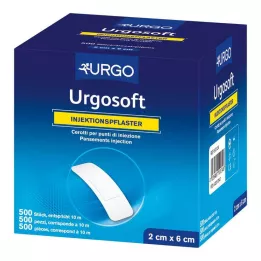 URGOSOFT Injekcijas apmetums 2x6 cm apmetums, 500 gab