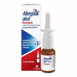 ALLERGODIL akūts deguna aerosols, 5 ml