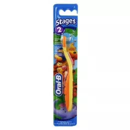ORAL B 2. stadijas zobu birste bērniem 2-4 gadi, 1 gab