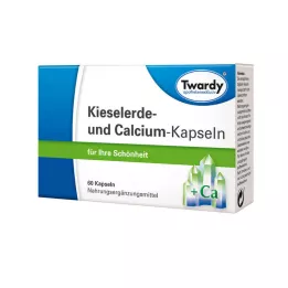 KIESELERDE+CALCIUM kapsulas, 60 gab
