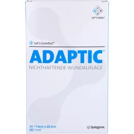 ADAPTIC 7,6x20,3 cm mitrs brūču pārsējs 2015DE, 24 gab