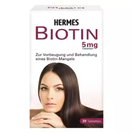 BIOTIN HERMES 5 mg tabletes, 30 gab