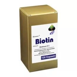 BIOTIN KAPSULAS, 120 gab