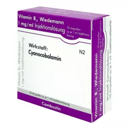 VITAMIN B12 WIEDEMANN 1 mg/ml Injekciju šķīdums, 10 gab