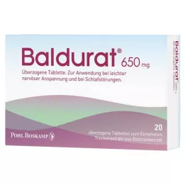BALDURAT Apvalkotās tabletes, 20 gab