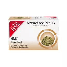 H&S Fenheļa tējas nesajauktie filtru maisiņi, 20X2,2 g