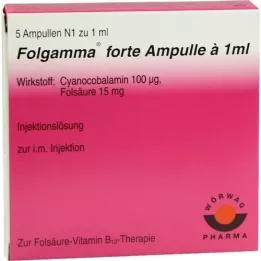 FOLGAMMA forte ampulas, 5X1 ml
