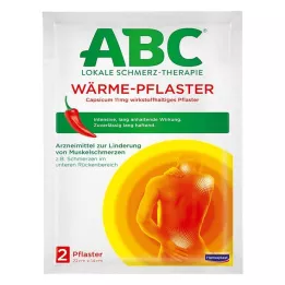 ABC Siltuma apmetums Capsicum Hansaplast med 14x22, 2 gab