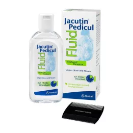 JACUTIN Pedicul Fluid ar ķemmīti, 200 ml