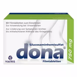 DONA 750 mg apvalkotās tabletes, 60 gab