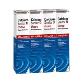 CALCIUM SANDOZ D Osteo putojošās tabletes, 40 gab