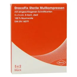 Dracofix Peel kompreses, 5x2 gab