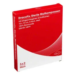 Dracofix Peel kompreses, 5x2 gab