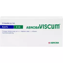 ABNOBAVISCUM Aceris D 10 ampulas, 8 gab