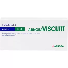 ABNOBAVISCUM Aceris D 30 ampulas, 8 gab