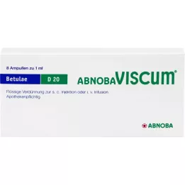 ABNOBAVISCUM Betulae D 20 ampulas, 8 gab