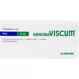 ABNOBAVISCUM Pini D 10 ampulas, 8 gab