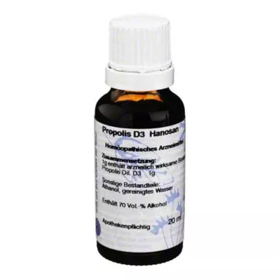 PROPOLIS D 3 atšķaidījums, 20 ml