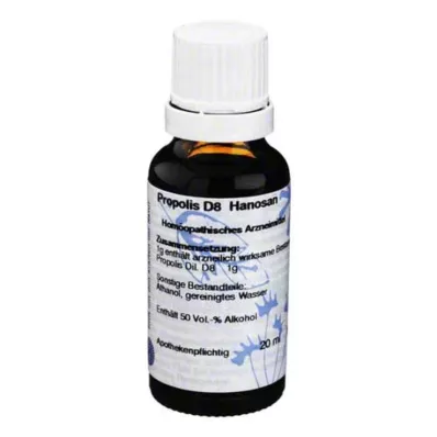 PROPOLIS D 8 Atšķaidījums, 20 ml PROPOLIS D 8 Atšķaidījums, 20 ml