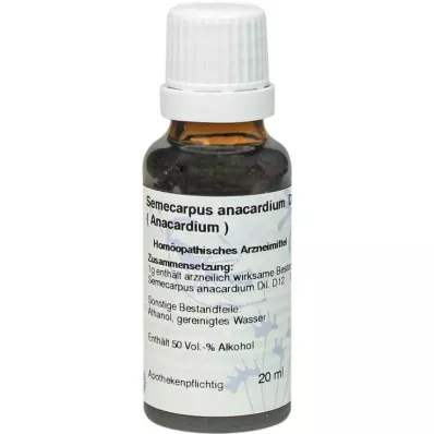 ANACARDIUM D 12 Atšķaidījums, 20 ml