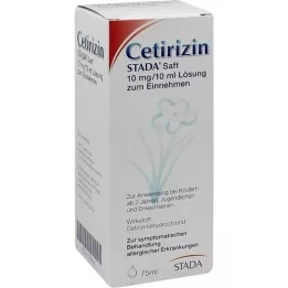 CETIRIZIN STADA Sula 10 mg/10 ml, 75 ml